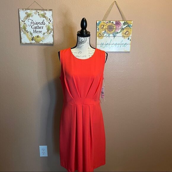 Sharagano red dress - Picture 1 of 8